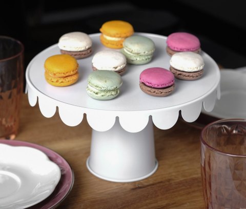 PATERA DO TORTU LUB CIASTEK 22CM BRUNBESTE BB-2726 BIAŁA