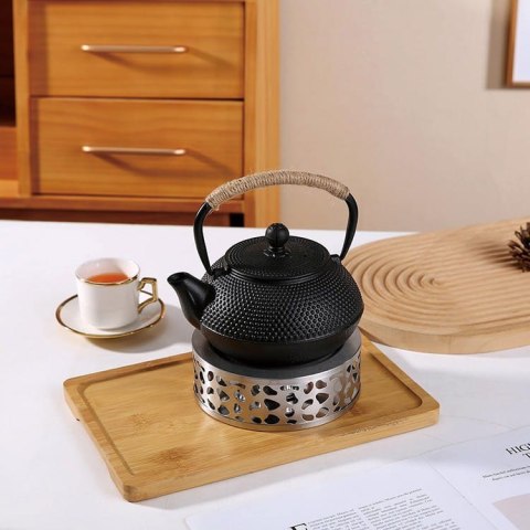 PODGRZEWACZ STALOWY DO ZAPARZACZY DZBANKÓW IMBRYKÓW TEA LIGHT KINGHOFF KH-1898