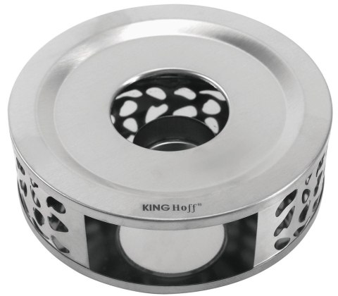 PODGRZEWACZ STALOWY DO ZAPARZACZY DZBANKÓW IMBRYKÓW TEA LIGHT KINGHOFF KH-1898