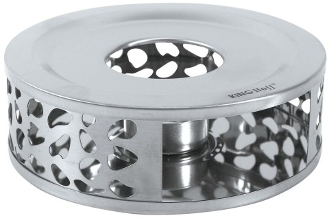PODGRZEWACZ STALOWY DO ZAPARZACZY DZBANKÓW IMBRYKÓW TEA LIGHT KINGHOFF KH-1898
