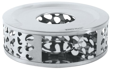 PODGRZEWACZ STALOWY DO ZAPARZACZY DZBANKÓW IMBRYKÓW TEA LIGHT KINGHOFF KH-1898