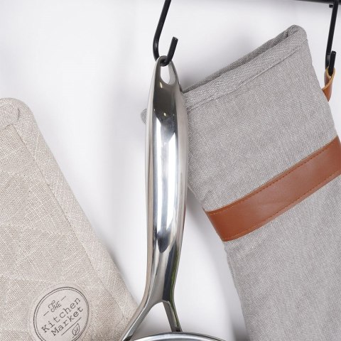 Patelnia stalowa ze stali nierdzewnej indukcja głęboka COOKCELL 26 cm ORION 112981