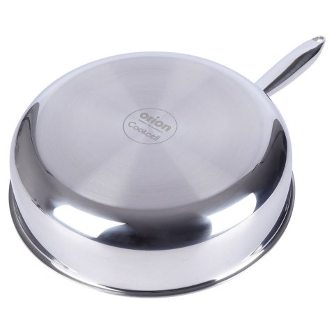 Patelnia stalowa ze stali nierdzewnej indukcja głęboka COOKCELL 26 cm ORION 112981