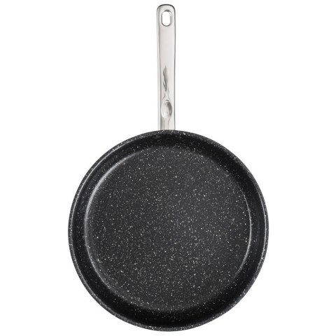 Patelnia stalowa ze stali nierdzewnej nieprzywierająca indukcja 28 cm VILDE 199019