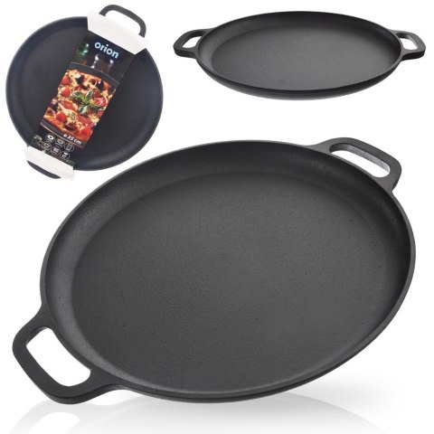 Patelnia żeliwna do smażenia indukcja ciężka LITINA 35x42.5 cm ORION 113209