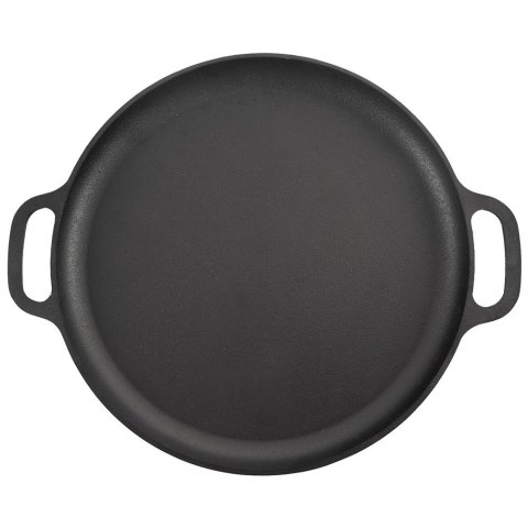 Patelnia żeliwna do smażenia indukcja ciężka LITINA 35x42.5 cm ORION 113209