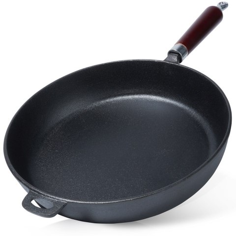 Patelnia żeliwna indukcja na indukcję ciężka CAST LINE duża 30 cm VILDE 199043