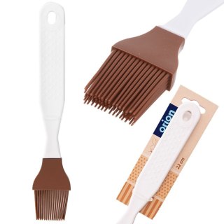 Pędzelek kuchenny silikonowy brązowy pędzel SILLINIE 22cm ORION 142740