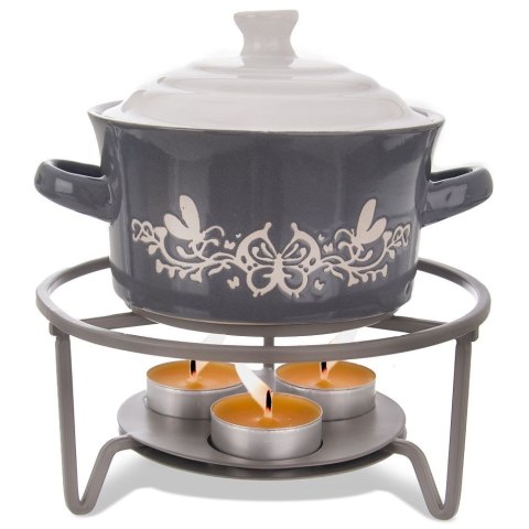 Podgrzewacz pod dzbanek do herbaty świecznik tealight świeczki metal ORION 111083