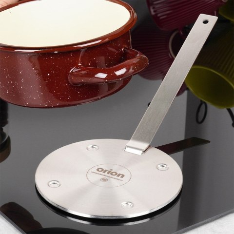 Podkładka indukcyjna stalowa 13cm podstawka na indukcję adapter ORION 870191