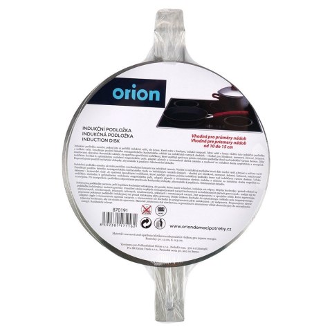 Podkładka indukcyjna stalowa 13cm podstawka na indukcję adapter ORION 870191