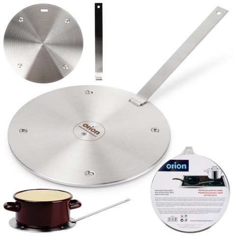 Podkładka indukcyjna stalowa 20cm podstawka na indukcję adapter ORION 870184