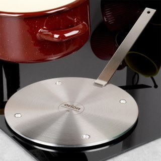 Podkładka indukcyjna stalowa 20cm podstawka na indukcję adapter ORION 870184