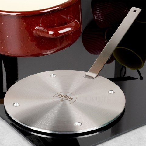 Podkładka indukcyjna stalowa 20cm podstawka na indukcję adapter ORION 870184