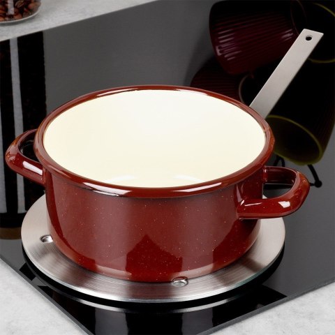 Podkładka indukcyjna stalowa 20cm podstawka na indukcję adapter ORION 870184