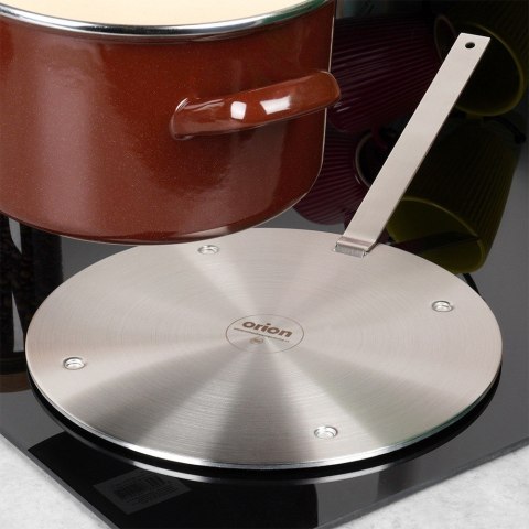 Podkładka indukcyjna stalowa 24cm podstawka na indukcję adapter ORION 870185