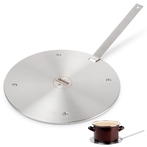 Podkładka indukcyjna stalowa 24cm podstawka na indukcję adapter ORION 870185