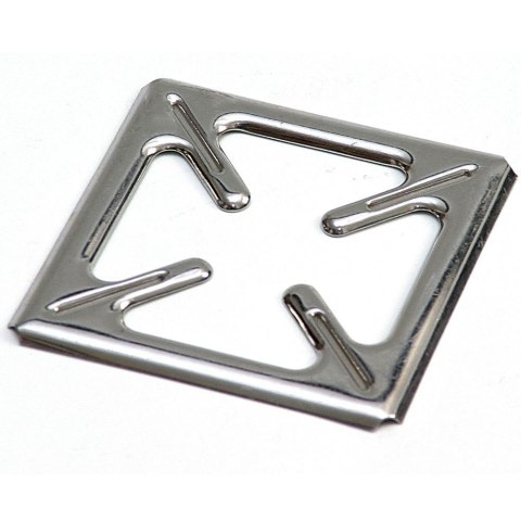 Podkładka nakładka płytka na palnik kuchenki metalowa 9.5x9.5cm ORION 832503