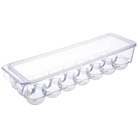 POJEMNIK NA JAJKA DO LODÓWKI Z POKRYWKĄ ORGANIZER NA 14 JAJEK ORION 154062