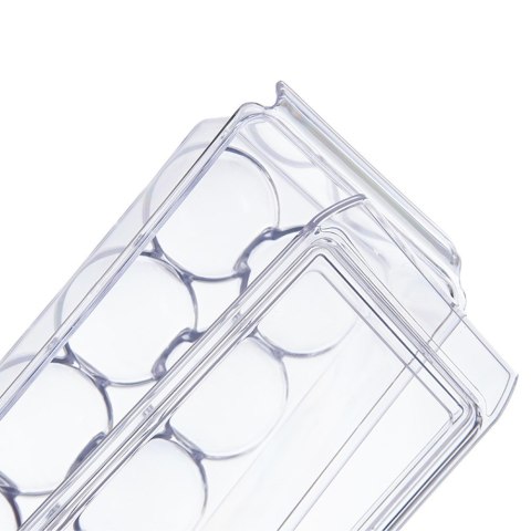 POJEMNIK NA JAJKA DO LODÓWKI Z POKRYWKĄ ORGANIZER NA 14 JAJEK ORION 154062