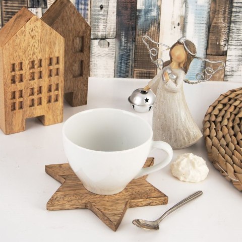 Podstawka pod kubek drewniana podkładka pod kubki 12.5cm ORION 710839