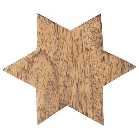 Podstawka pod kubek drewniana podkładka pod kubki 12.5cm ORION 710839