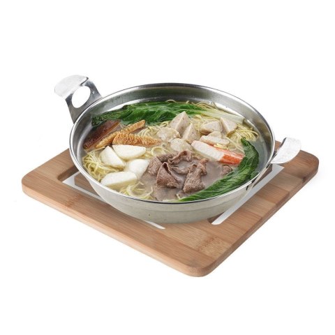 Podstawka podkładka pod gorący garnek garnki bambusowa 20x20cm EXCELLENT HOUSEWARE 121515-K