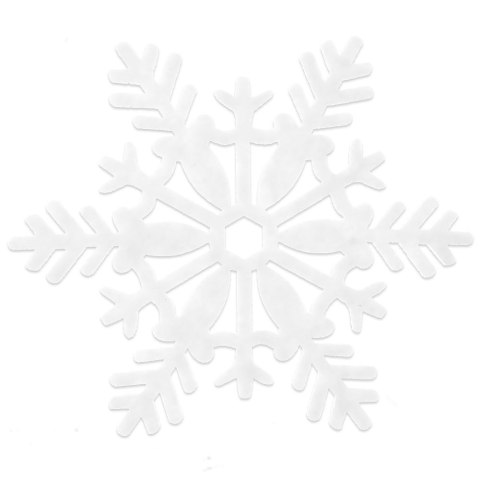 Podstawki podkładki pod kubek kubki filcowe białe 13.5cm 6 sztuk ORION 710827