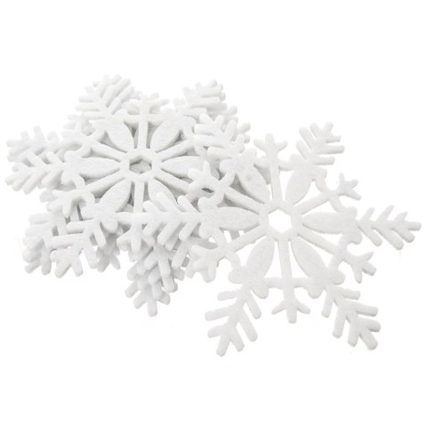 Podstawki podkładki pod kubek kubki filcowe białe 13.5cm 6 sztuk ORION 710827