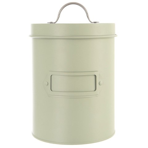 Pojemnik do przechowywania żywności metalowy zielony GREENISH 1.3L ORION 127901