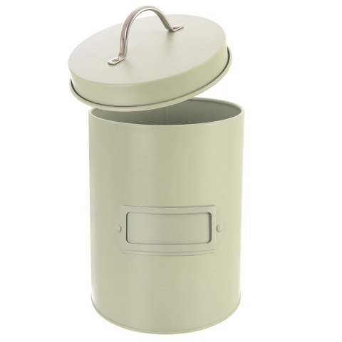 Pojemnik do przechowywania żywności metalowy zielony GREENISH 1.3L ORION 127901