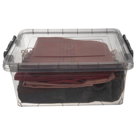 Pojemnik do przechowywania żywności z pokrywką szary GREY duży 14L ORION 127313