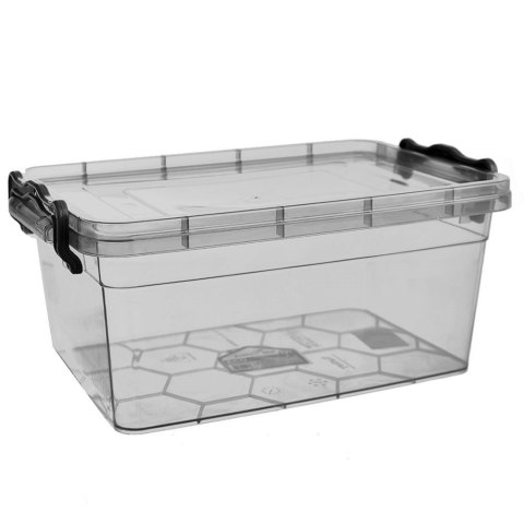 Pojemnik do przechowywania żywności z pokrywką szary GREY duży 3L ORION 127310