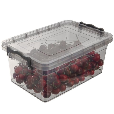 Pojemnik do przechowywania żywności z pokrywką szary GREY duży 5L ORION 127311