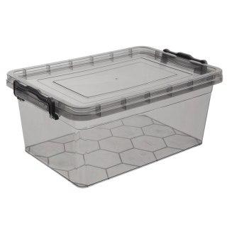 Pojemnik do przechowywania żywności z pokrywką szary GREY duży 9L ORION 127312