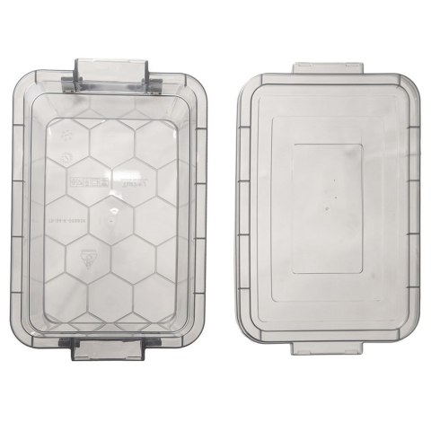 Pojemnik do przechowywania żywności z pokrywką szary GREY duży 9L ORION 127312