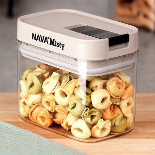 Pojemnik hermetyczny na produkty sypkie suche cukier ryż płatki MISTY 500ml NAVA 10-174-040