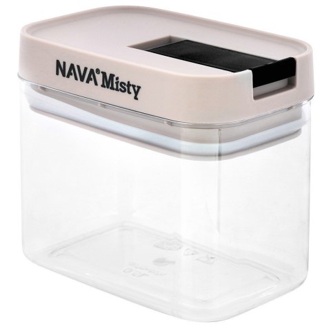 Pojemnik hermetyczny na produkty sypkie suche cukier ryż płatki MISTY 500ml NAVA 10-174-040