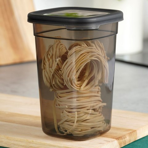 Pojemnik kuchenny na produkty sypkie suche z pokrywką 1L VILDE 229112