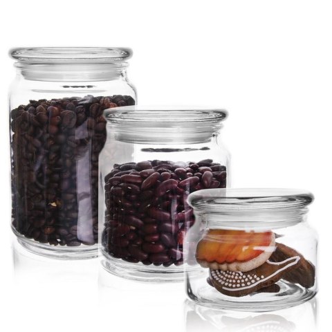 Pojemnik kuchenny na żywność jedzenie szklany 750 ml ORION 126492