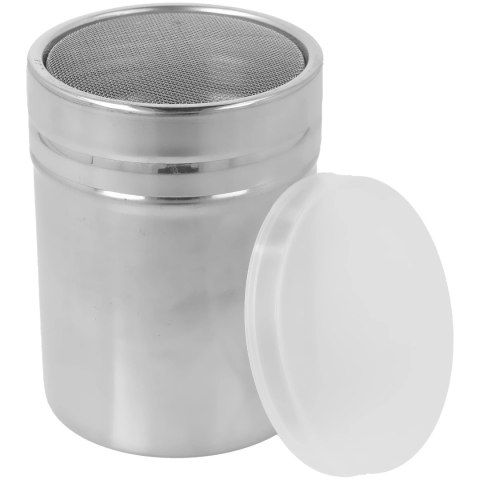 Pojemnik na cukier puder cynamon z sitkiem 300ml dozownik do dekorowania kawy BRUNBESTE BB-1147
