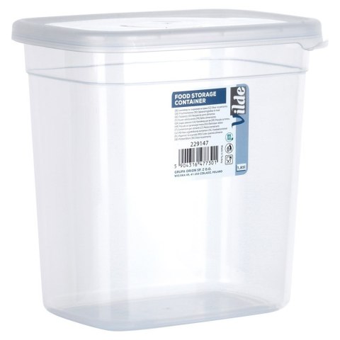 Pojemnik na produkty sypkie suche makaron sól cukier z pokrywką 1.85L VILDE 229147