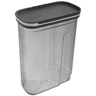 Pojemnik na produkty sypkie suche makaron z dozownikiem GREY 2.7L ORION 127171