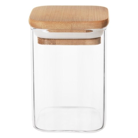 Pojemnik na produkty sypkie suche szklany z pokrywką i uszczelką 200 ml ORION 127582