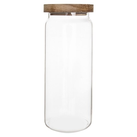 Pojemnik na produkty sypkie suche szklany z pokrywką uszczelką 1.6L ORION 154504