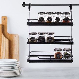 Pojemnik na przyprawy szklany 120ml słoik słoiczek organizer ORION 155118