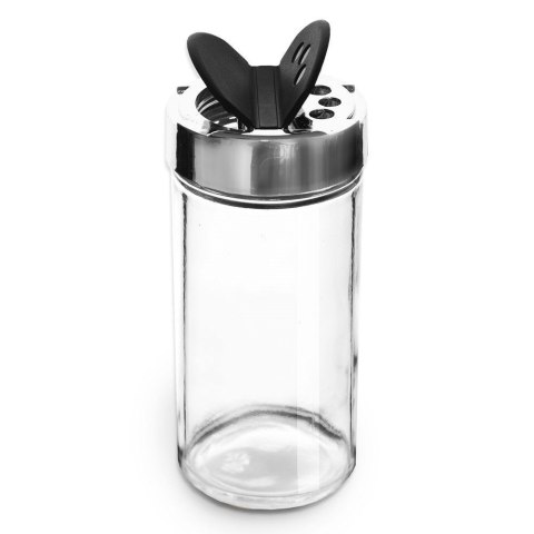 Pojemnik na przyprawy z sitkiem szklany 100ml słoik słoiczek organizer ORION 153641
