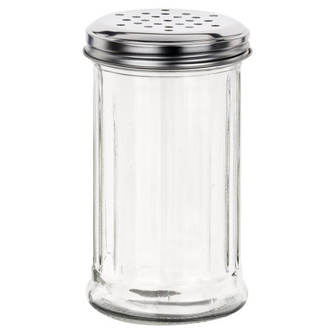 Pojemnik na przyprawy z sitkiem szklany 350ml słoik słoiczek organizer VILDE 229208