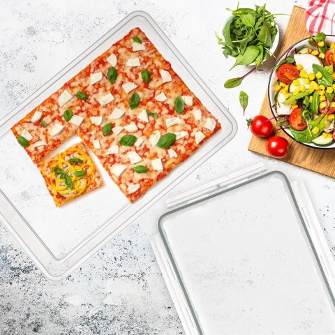 Pojemnik na żywność wędliny ser z pokrywką i uszczelką 1.5L ORION 127190