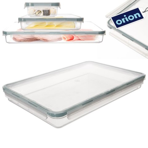 Pojemnik na żywność wędliny ser z pokrywką i uszczelką 1.5L ORION 127190